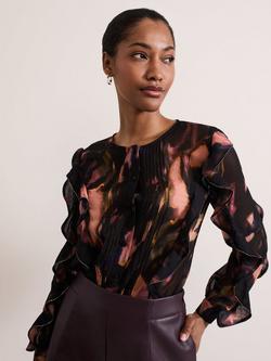 Phase Eight Cordelia Abstract Blouse, Multi, Multi