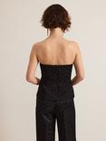 Phase Eight Adalynn Bandeau Top, Black
