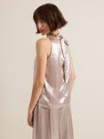 Phase Eight Adrina Metallic Top, Silver