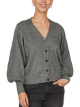 Sisters Point Isea Knit Cardigan, Grey Melange