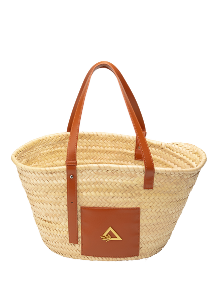 Hay Life Straw Bag, Natural, Natural