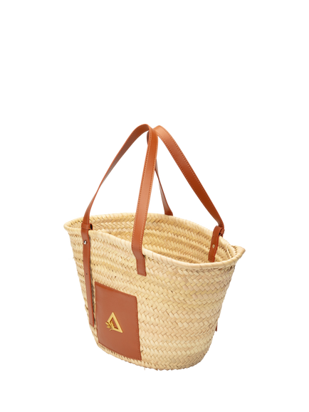 Hay Life Straw Bag, Natural - view 2, Natural
