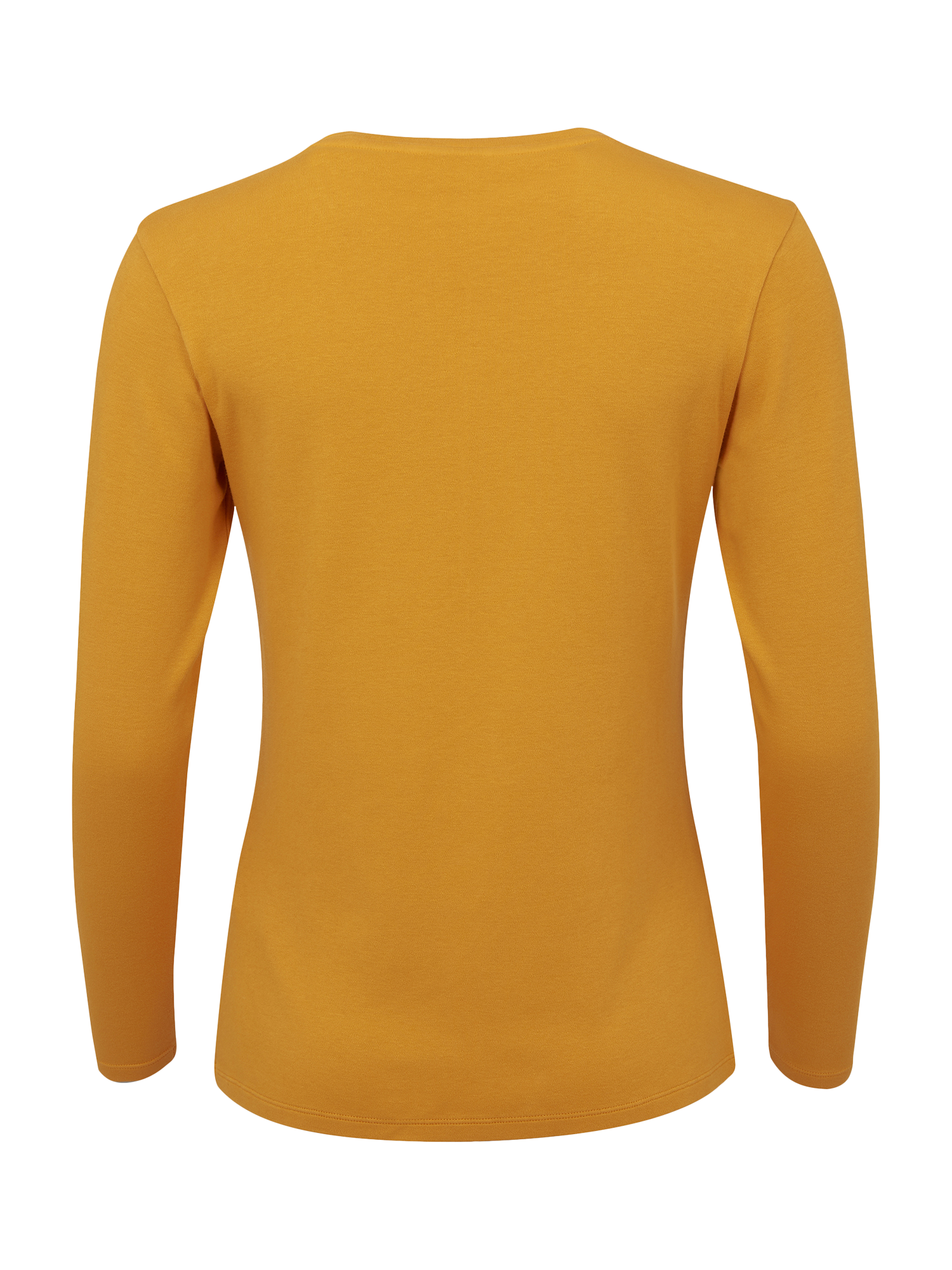 Product image 3 of 5, which shows Celtic & Co. Jersey Long Sleeve Top, Gold, 14