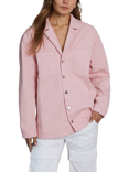 Hay Life Unisex Utility Overshirt, Light Pink