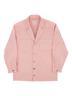 Hay Life Unisex Utility Overshirt, Light Pink, Light Pink
