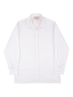 Hay Life Unisex Box Fit Shirt, White, 