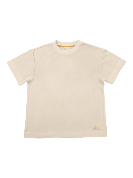 Hay Life Unisex Boxy Waffle T-Shirt, Off White