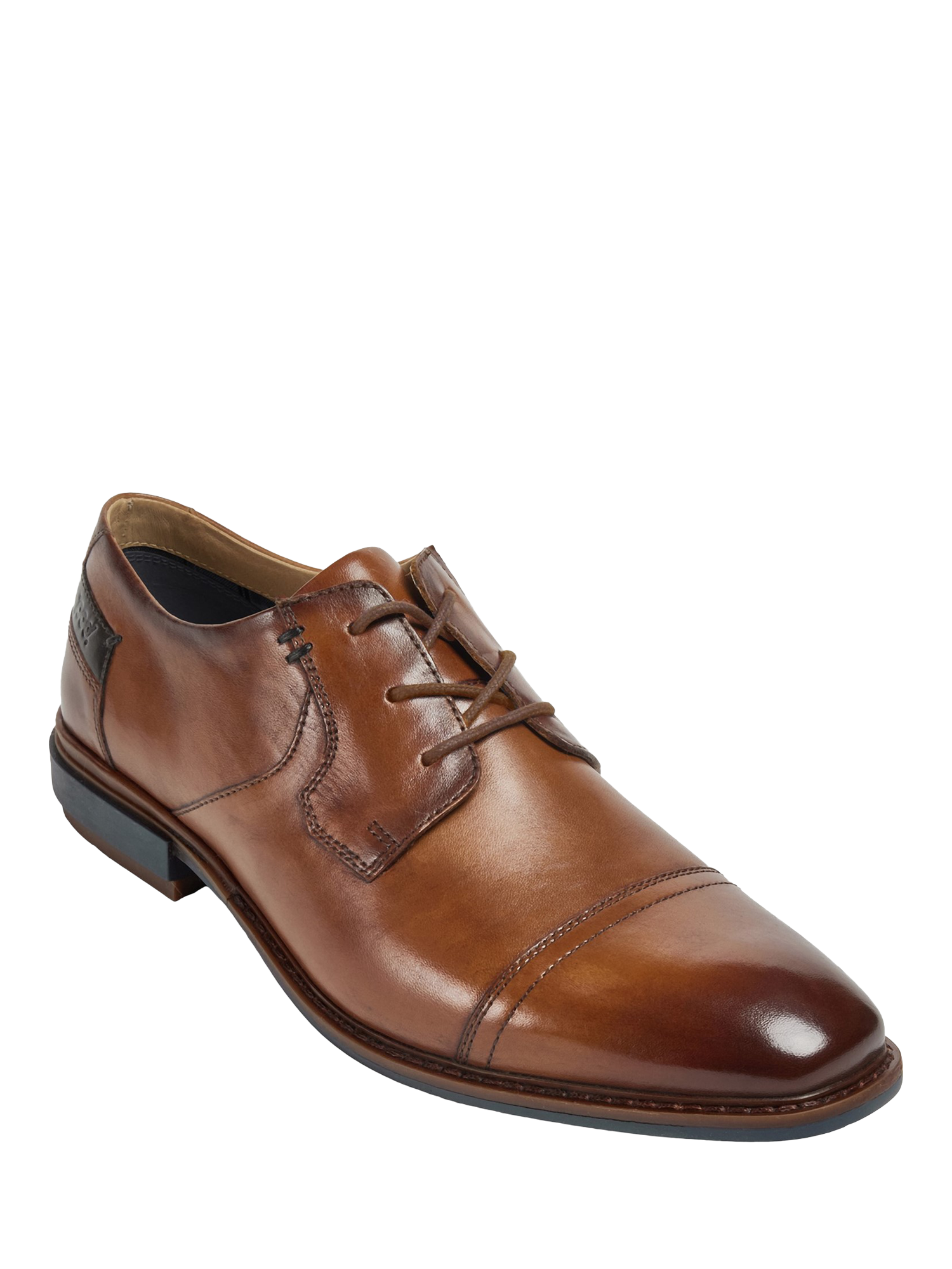 Product image 2 of 4, which shows Pod Savage Leather Lace-Up Shoes, Light Brown, 6