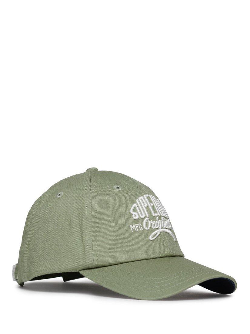 ◆Superdry◆ Pigment Logo Ball Cap Light Green PIGMENT VINTAGE LOGO BALL CAP - L/GREEN - Superdry