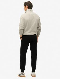 Superdry Essential Logo Joggers, Black - view 2, Black