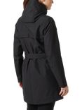 Helly Hansen Women's Welsey II Trench Coat, Black