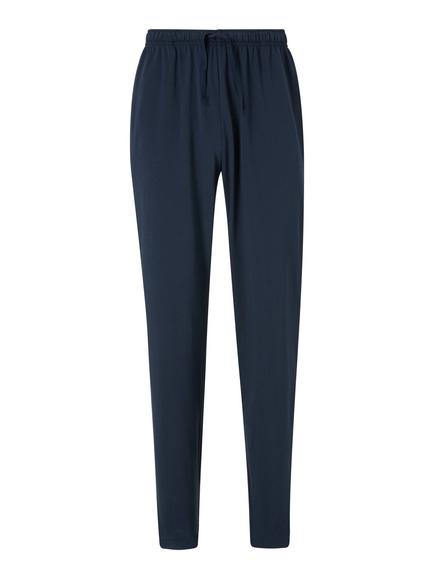 John Lewis Organic Cotton Jersey Lounge Pants, Navy, Blue