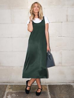 NRBY Giselle Slip Dress, Khaki