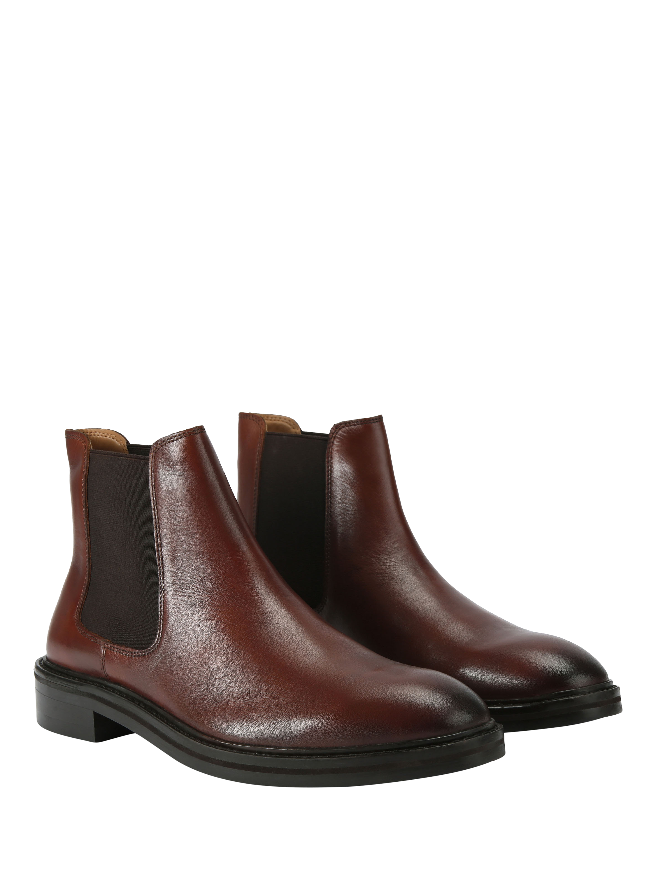 Product image 4 of 4, which shows KG Kurt Geiger Denzel Leather Chelsea Ankle Boots, Brown, 6