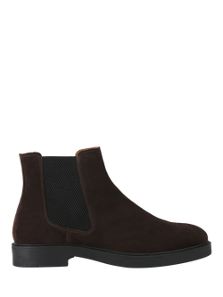 KG Kurt Geiger Douglas Suede Chelsea Boots, Brown