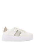 Carvela Jive Tape Trainers, White/Multi