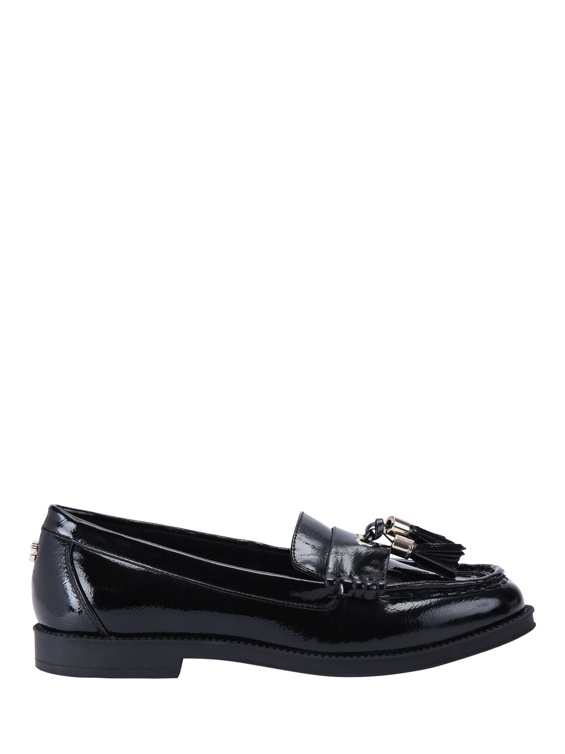 Carvela Manor Patent Slip On Loafers Black