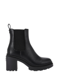 Carvela Boulder Heeled Chelsea Ankle Boots, Black