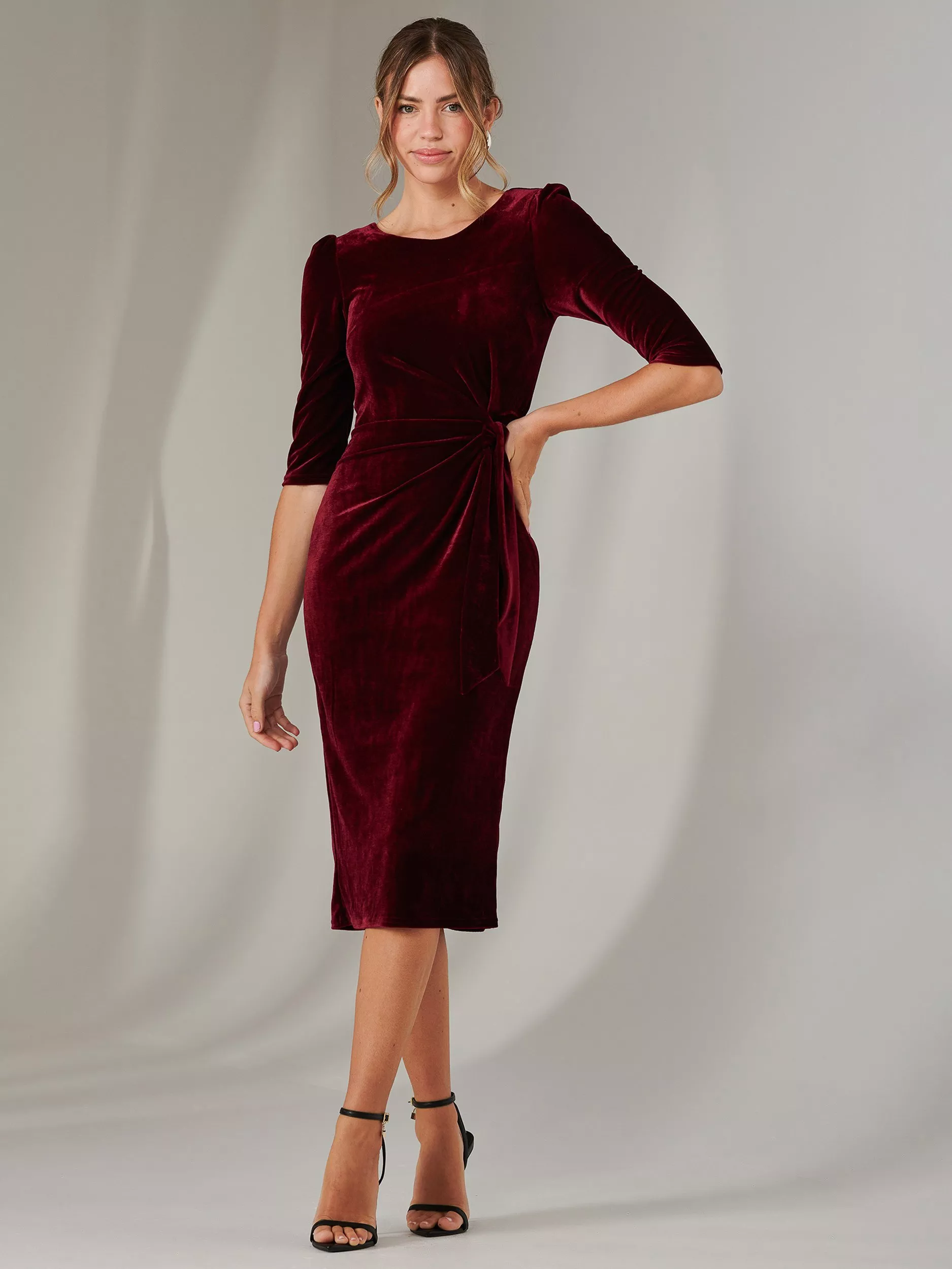 Red Velvet Dresses John Lewis Partners