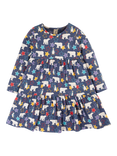 Frugi Kids' Molly Polar Party Dress, Multi