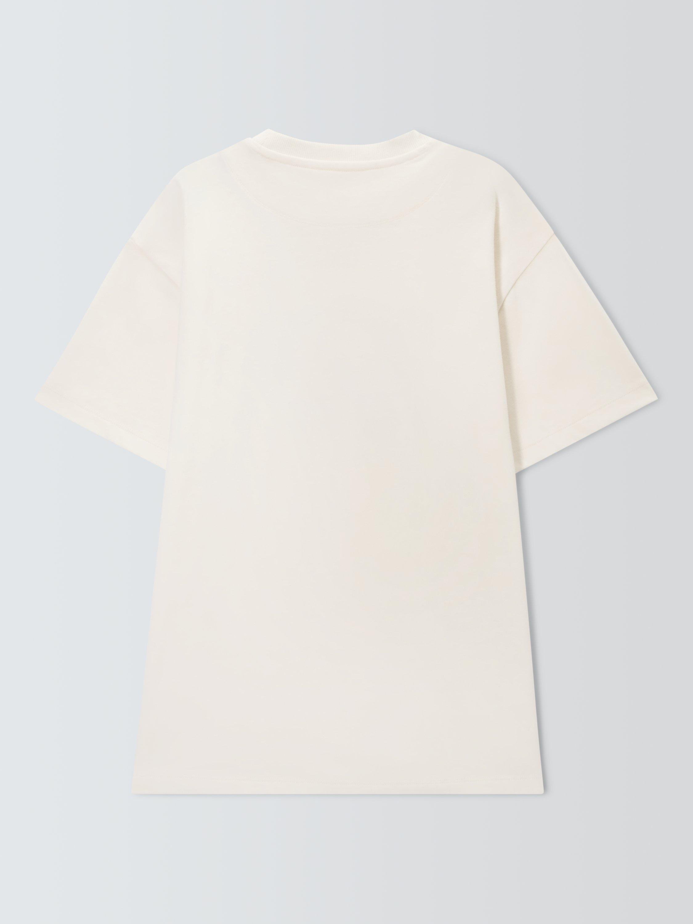 Product image 6 of 6, which shows John Lewis Kids' Sunset Lover T-Shirt, White, 12 years