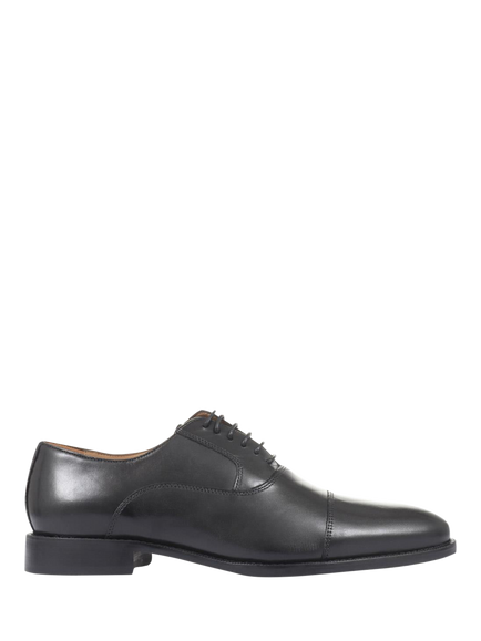 Jones Bootmaker Matthew Leather Oxford Shoes, Black