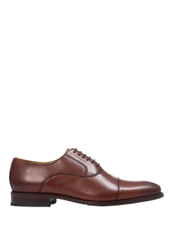 Jones Bootmaker Matthew Leather Oxford Shoes, Chesnut