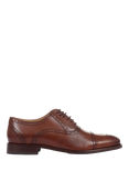 Jones Bootmaker Maynard Leather Brogue Detailed Oxford Shoes, Chestnut