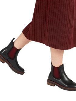 Jones Bootmaker Maddalena Leather Chelsea Boots - view 2, Black