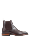 Jones Bootmaker Eastbourne Leather Chelsea Boots, Dark Brown