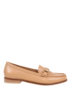 Jones Bootmaker Tadley Leather Horsebit Loafers, Camel, Camel