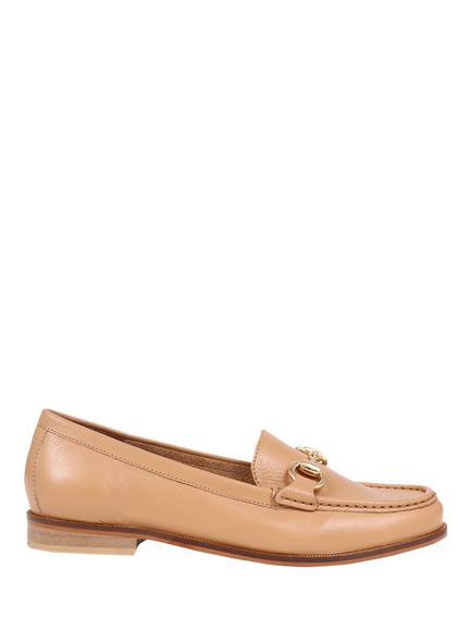 Jones Bootmaker Tadley Leather Horsebit Loafers, Camel, Camel