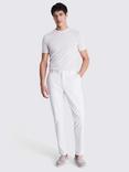 Moss Slim Fit Chinos, White