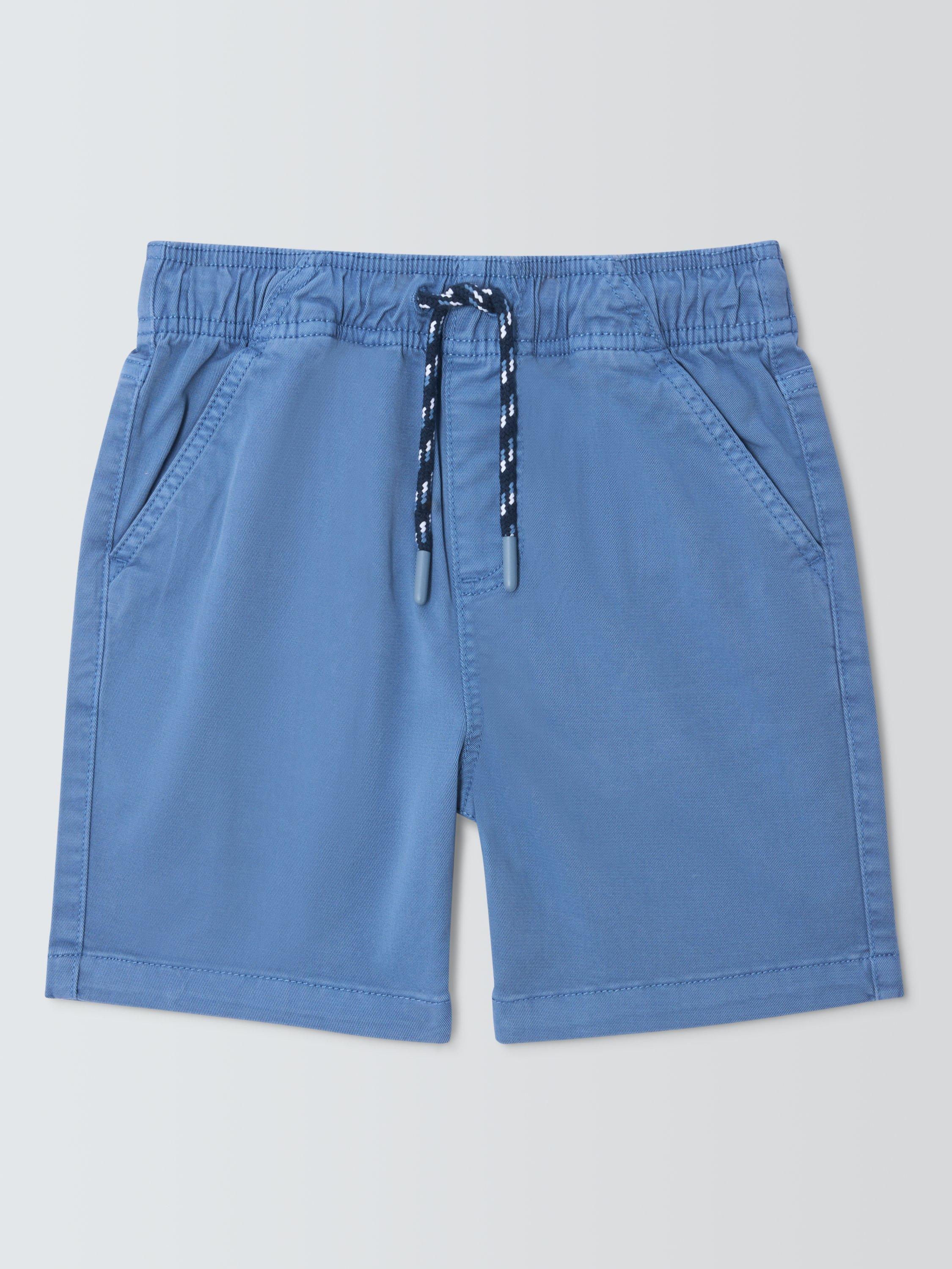 Product image 3 of 7, which shows John Lewis Kids' Dock Shorts, Blue, 2 years