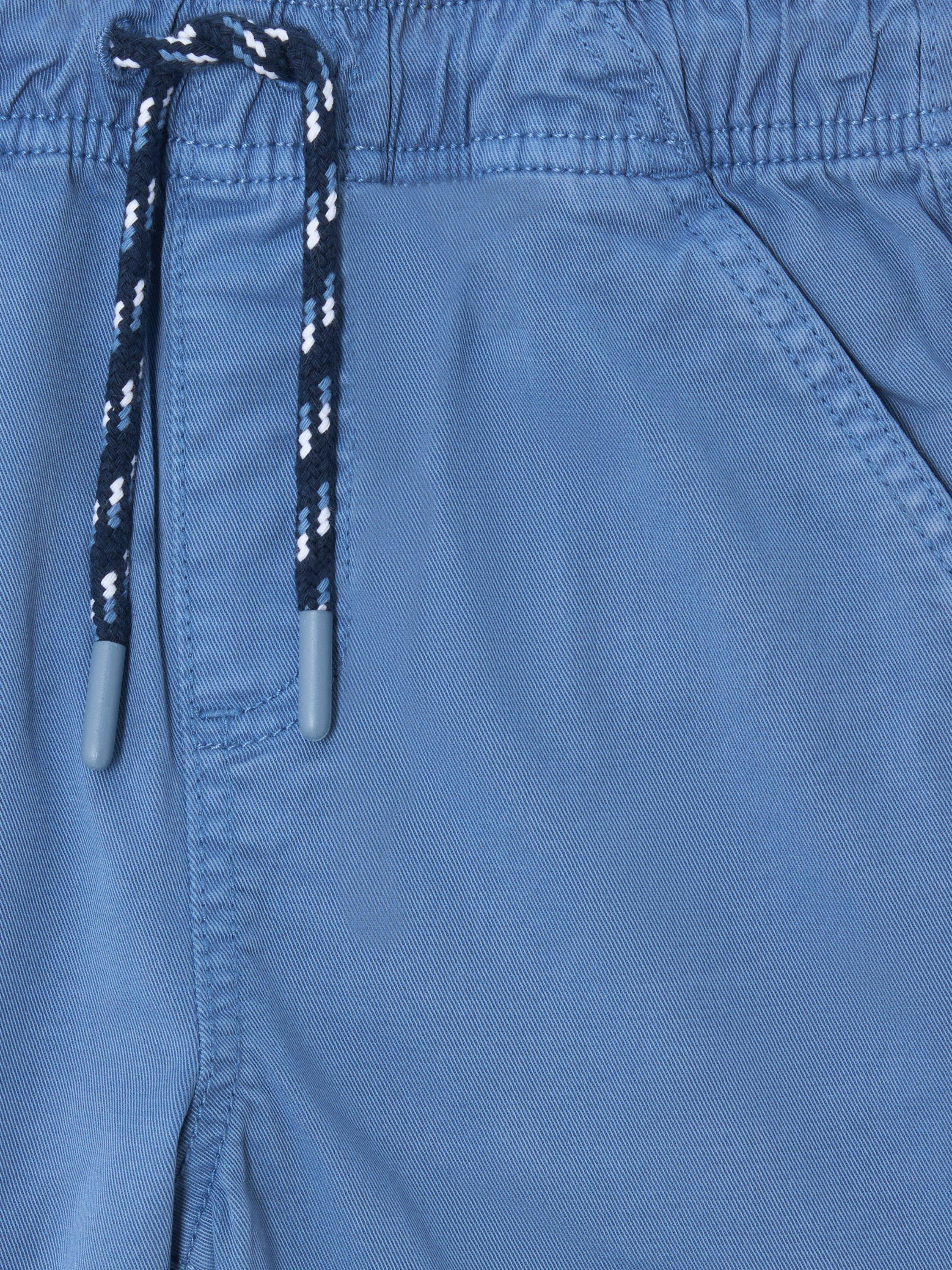 Product image 6 of 7, which shows John Lewis Kids' Dock Shorts, Blue, 2 years
