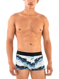 JustWears Pro Ski Print Trunks, Pack of 6, Winter Wipeout Collection