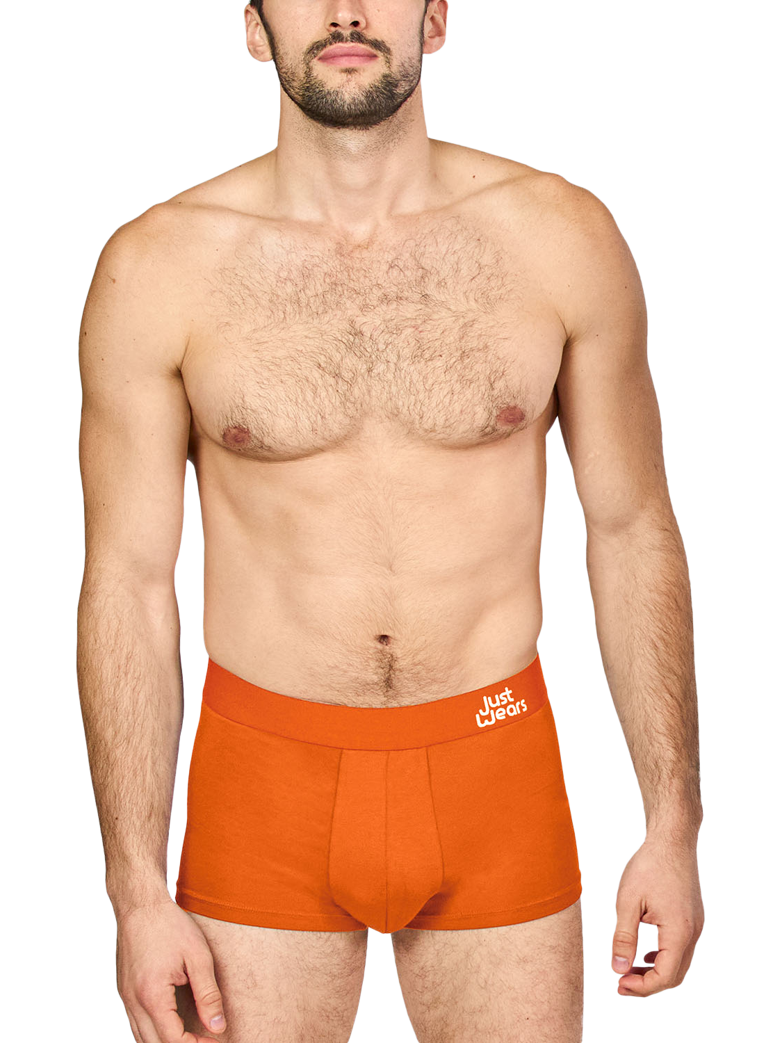 Product image 3 of 7, which shows JustWears Active Trunks, Pack of 6, Multi, S