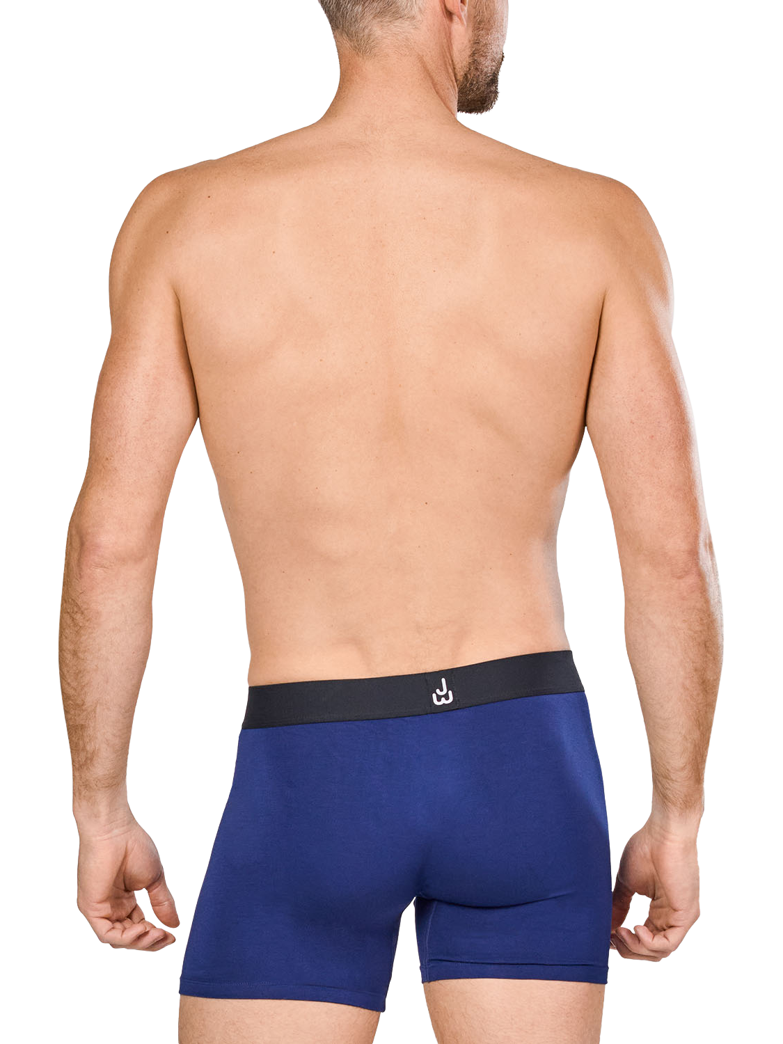 Product image 2 of 6, which shows JustWears Active Boxers, Pack of 9, Multi, S