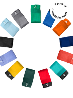 JustWears Pro Briefs, Pack of 9, Multi Surprise Me Colours - view 2, Multi Surprise Me Colours