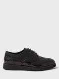 Crew Clothing Sophie Leather Brogues, Black