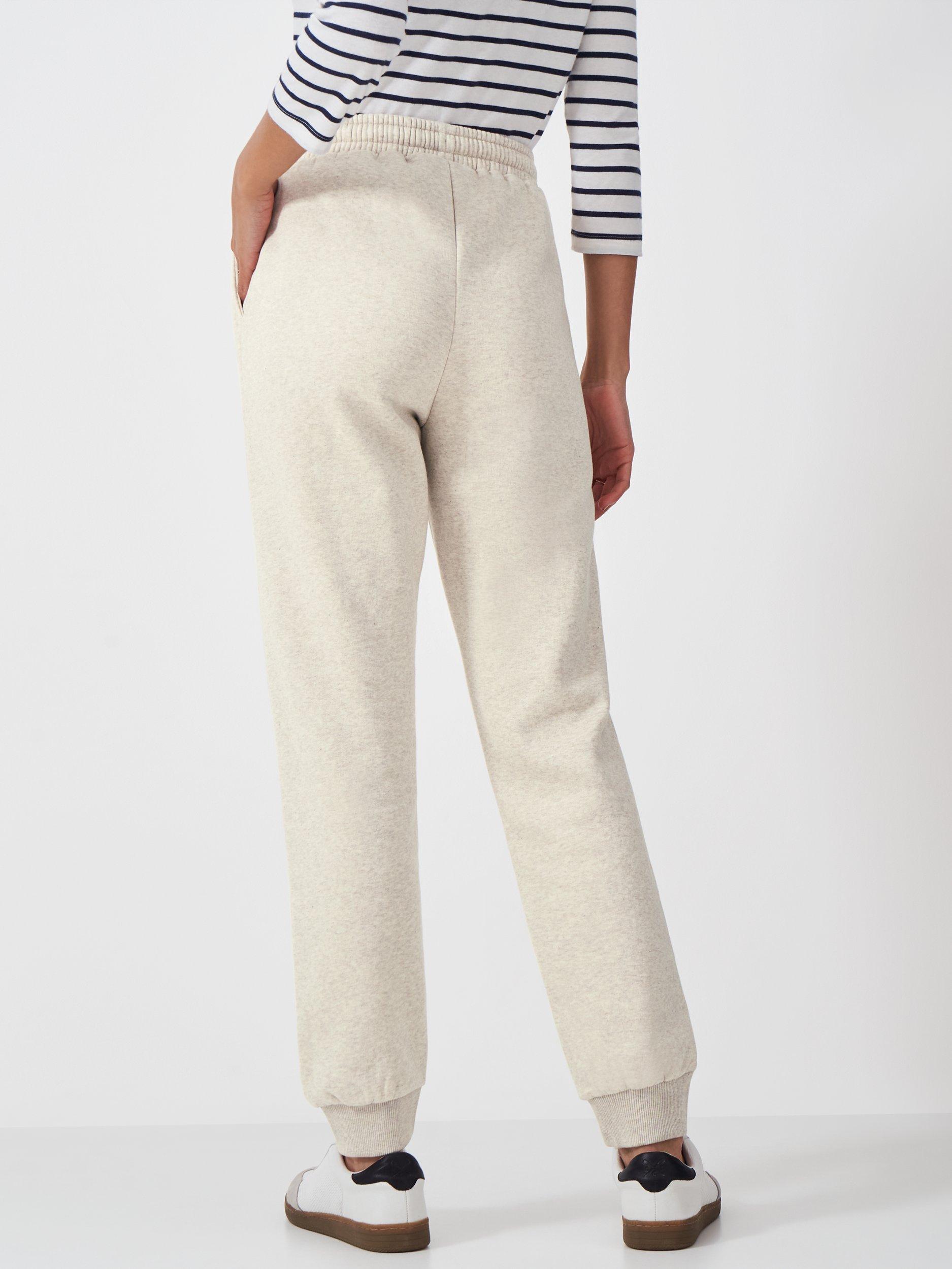 Product image 2 of 5, which shows Crew Clothing Classic Crew Joggers, Oatmeal, 8
