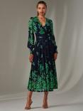 Jolie Moi Dalia Lace Maxi Dress, Green