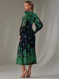 Jolie Moi Dalia Lace Maxi Dress, Green