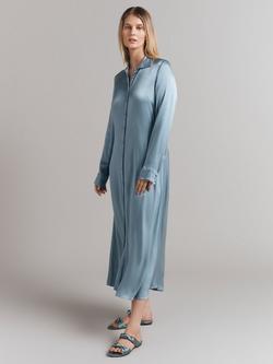 Ghost Thea Shirt Dress, Slate Blue, Slate Blue