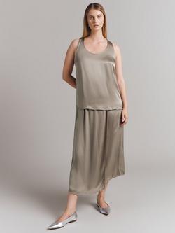 Ghost Sade Satin Cami, Pale Slate