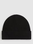 Reiss Chaise Wool Beanie, Black