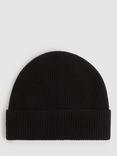 Reiss Chaise Wool Beanie, Black