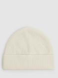 Reiss Chaise Wool Beanie, Off White