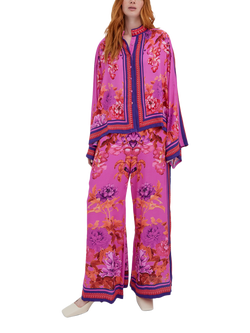 Raishma Alisa Floral Shirt, Pink