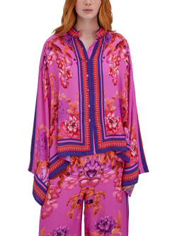 Raishma Alisa Floral Shirt - view 2, Pink